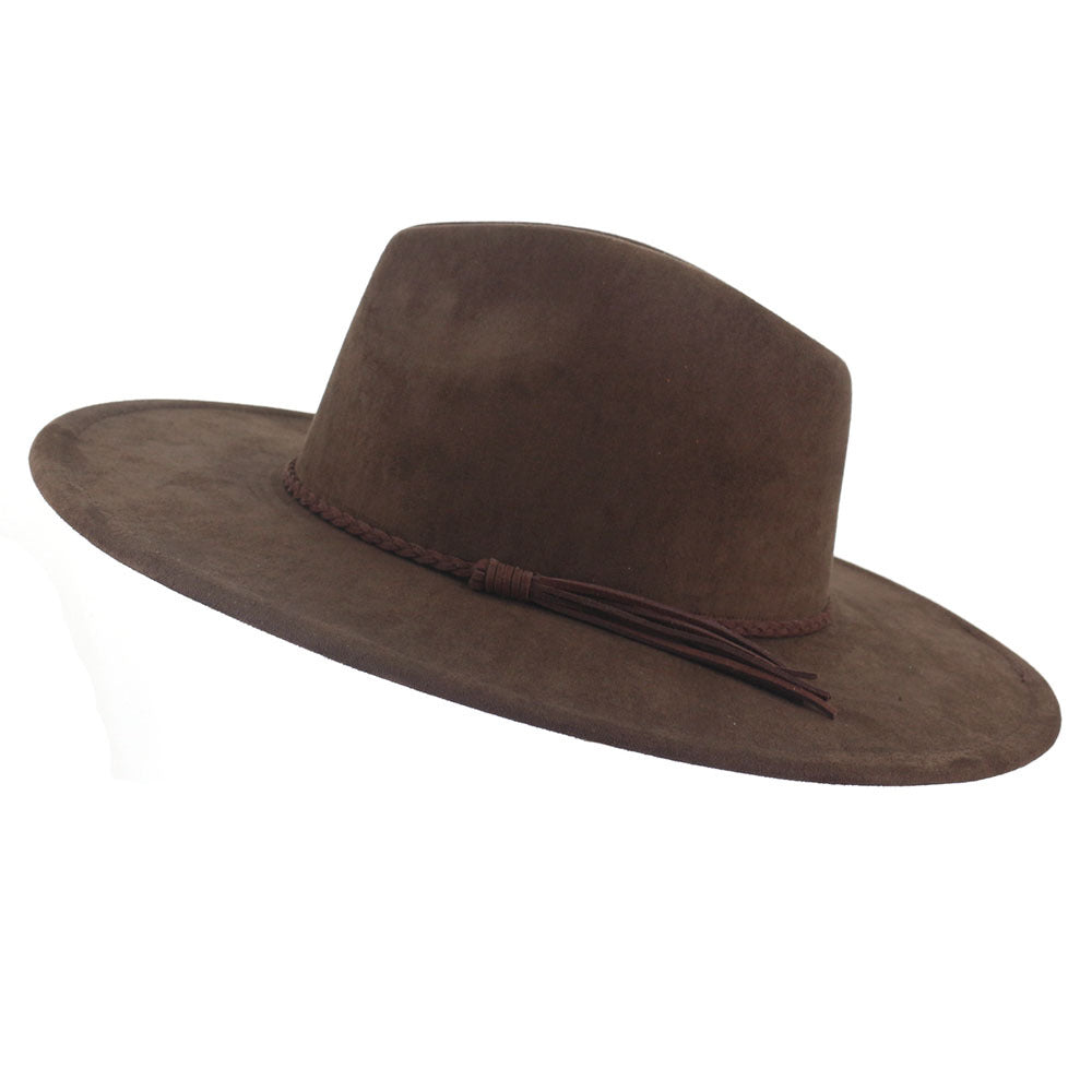 Jazz Brim Suede Hat