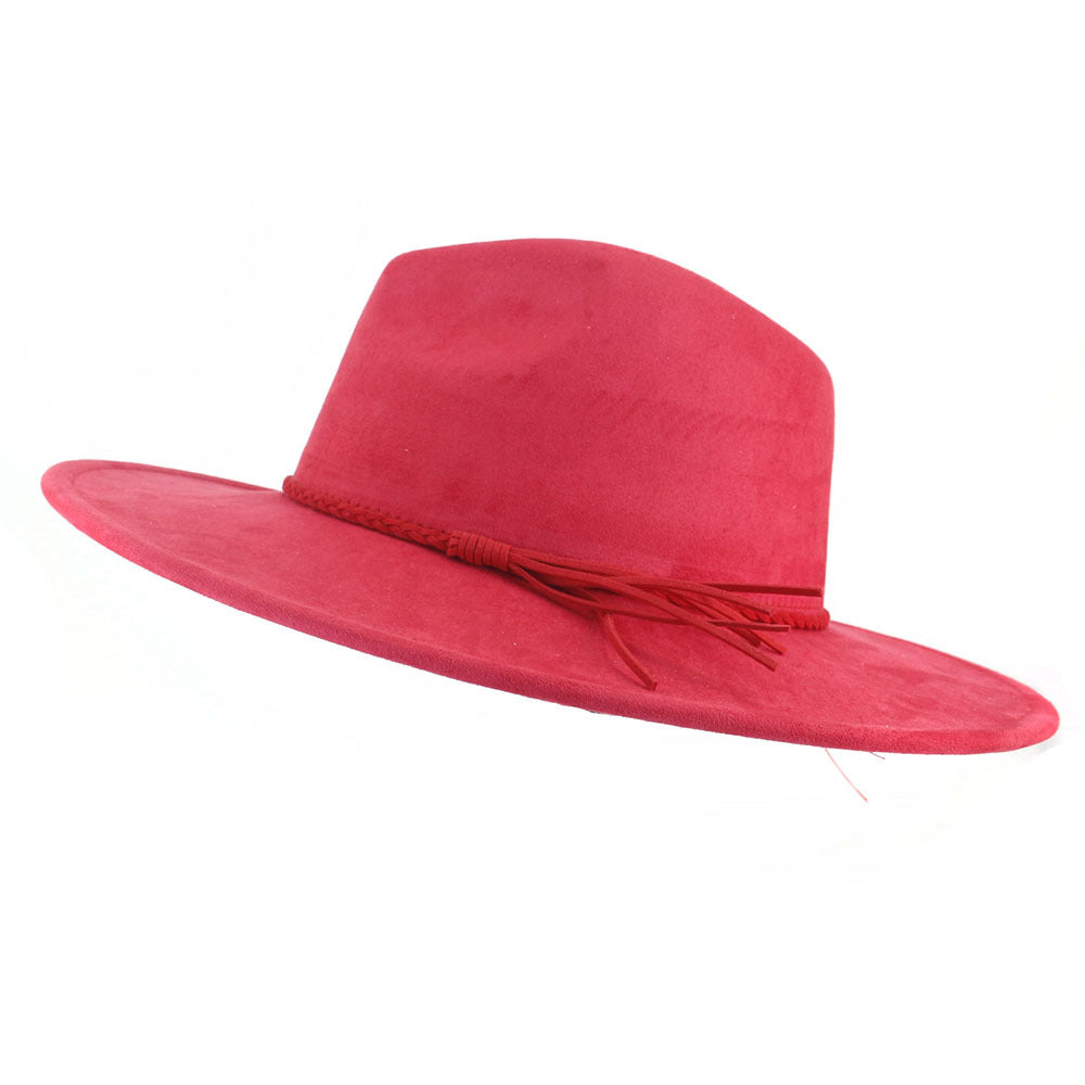 Jazz Brim Suede Hat