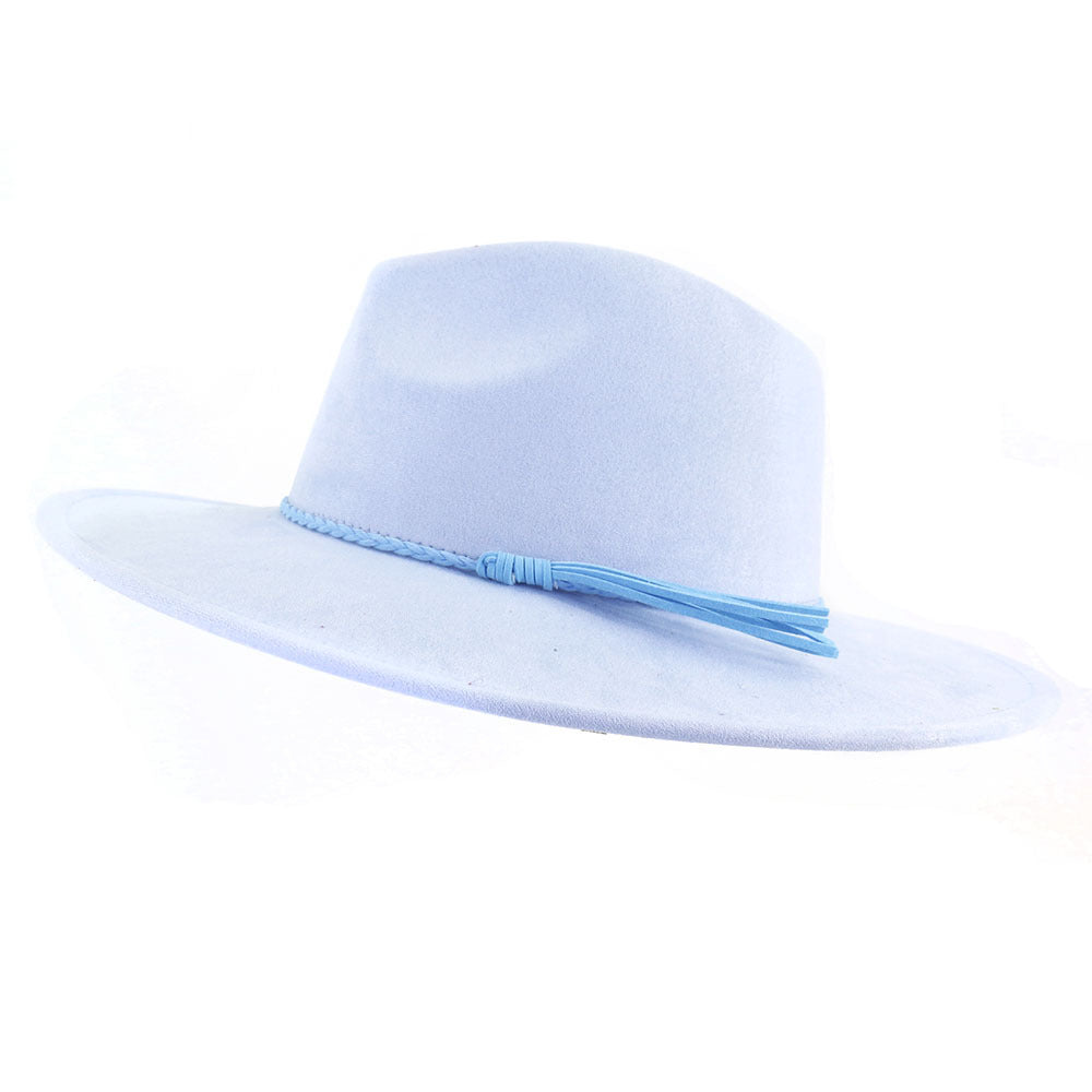 Jazz Brim Suede Hat