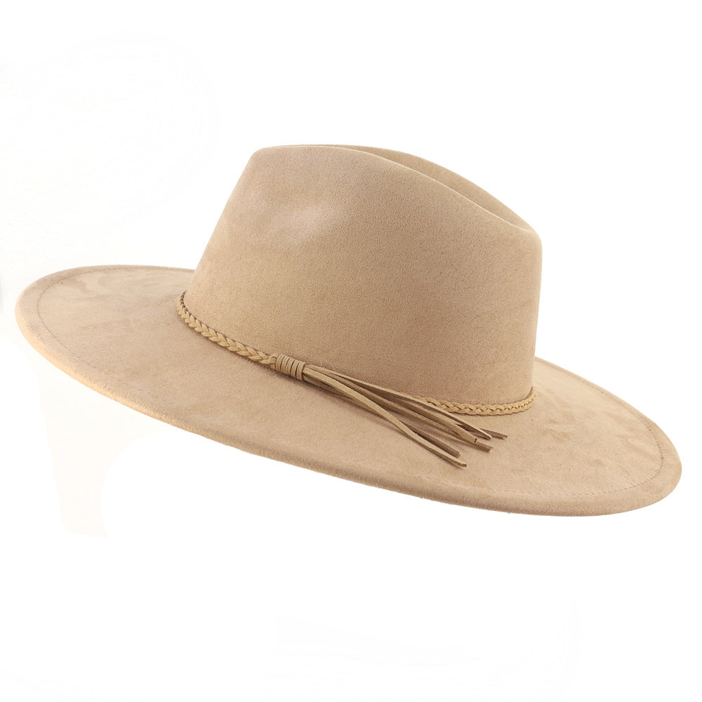 Jazz Brim Suede Hat