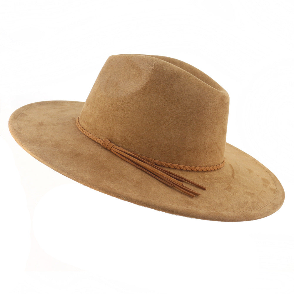 Jazz Brim Suede Hat