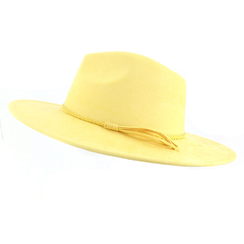 Jazz Brim Suede Hat
