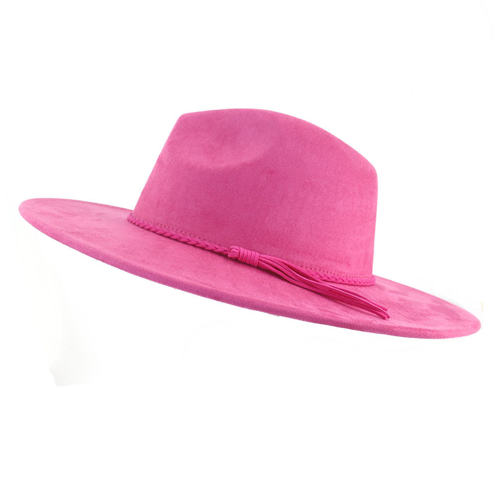 Jazz Brim Suede Hat