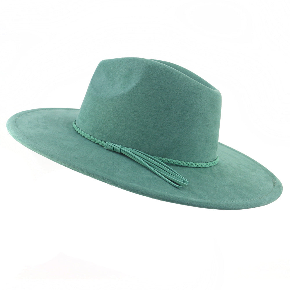 Jazz Brim Suede Hat
