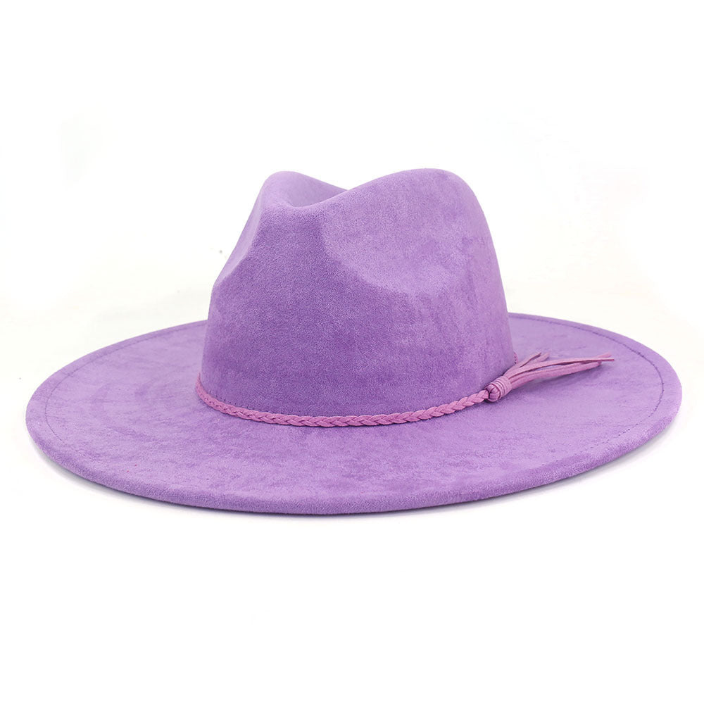 Jazz Brim Suede Hat