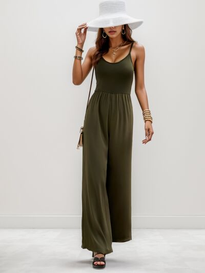 Black Wide Leg Jumpsuit