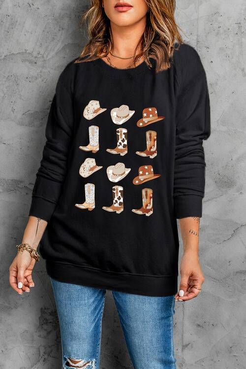 Cowboy Hat Sweatshirt