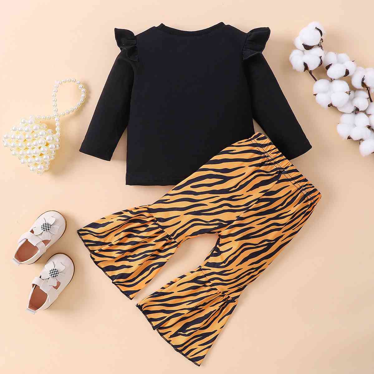 Too Cool Flare Pants Set