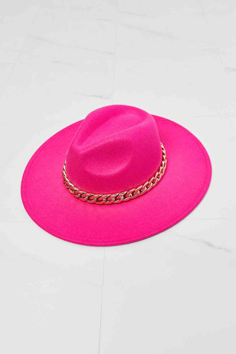 Pink Fedora Hat