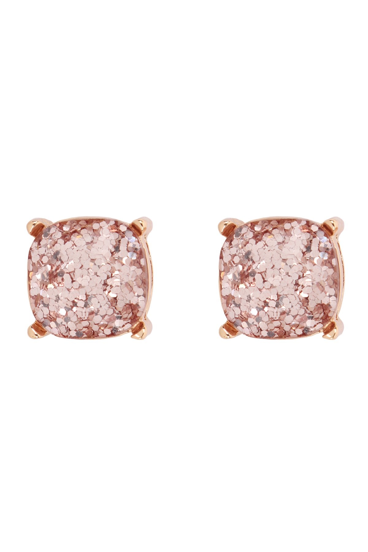 Glitter Epoxy Stud Earrings