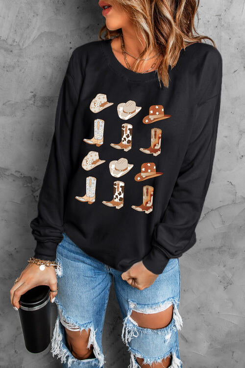 Cowboy Hat Sweatshirt