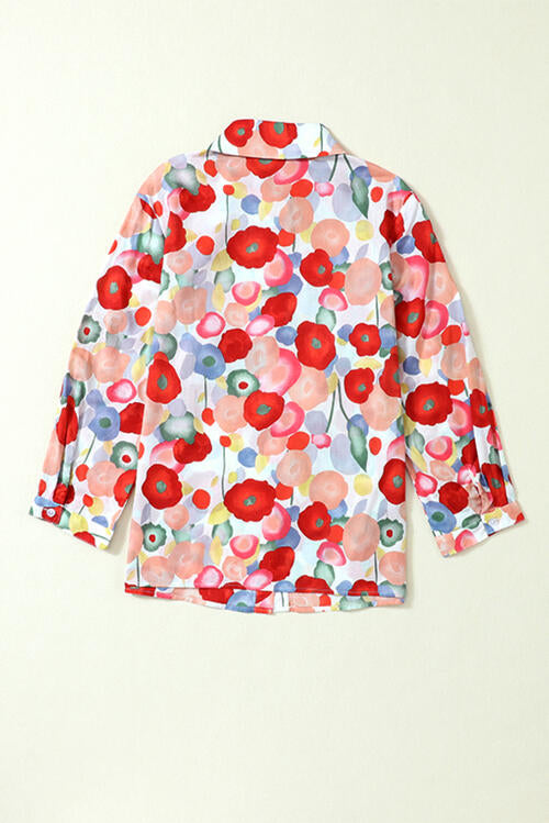 Floral Button Down
