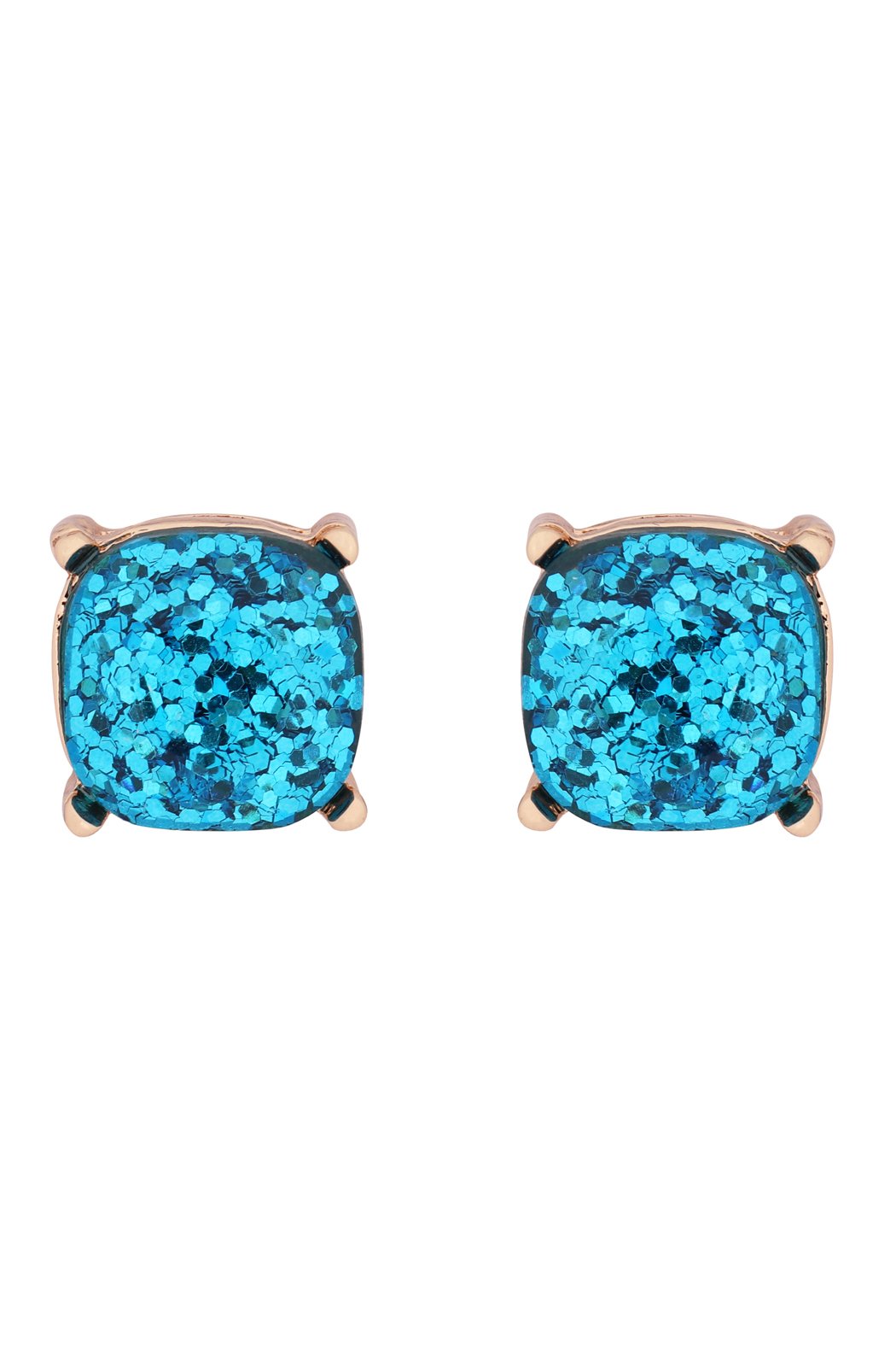 Glitter Epoxy Stud Earrings