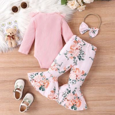 Lace Pants Set
