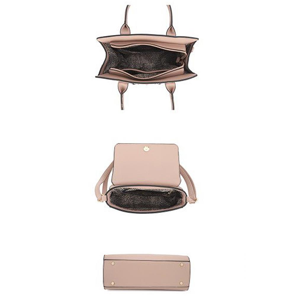 Satchel with Crossbody Bag