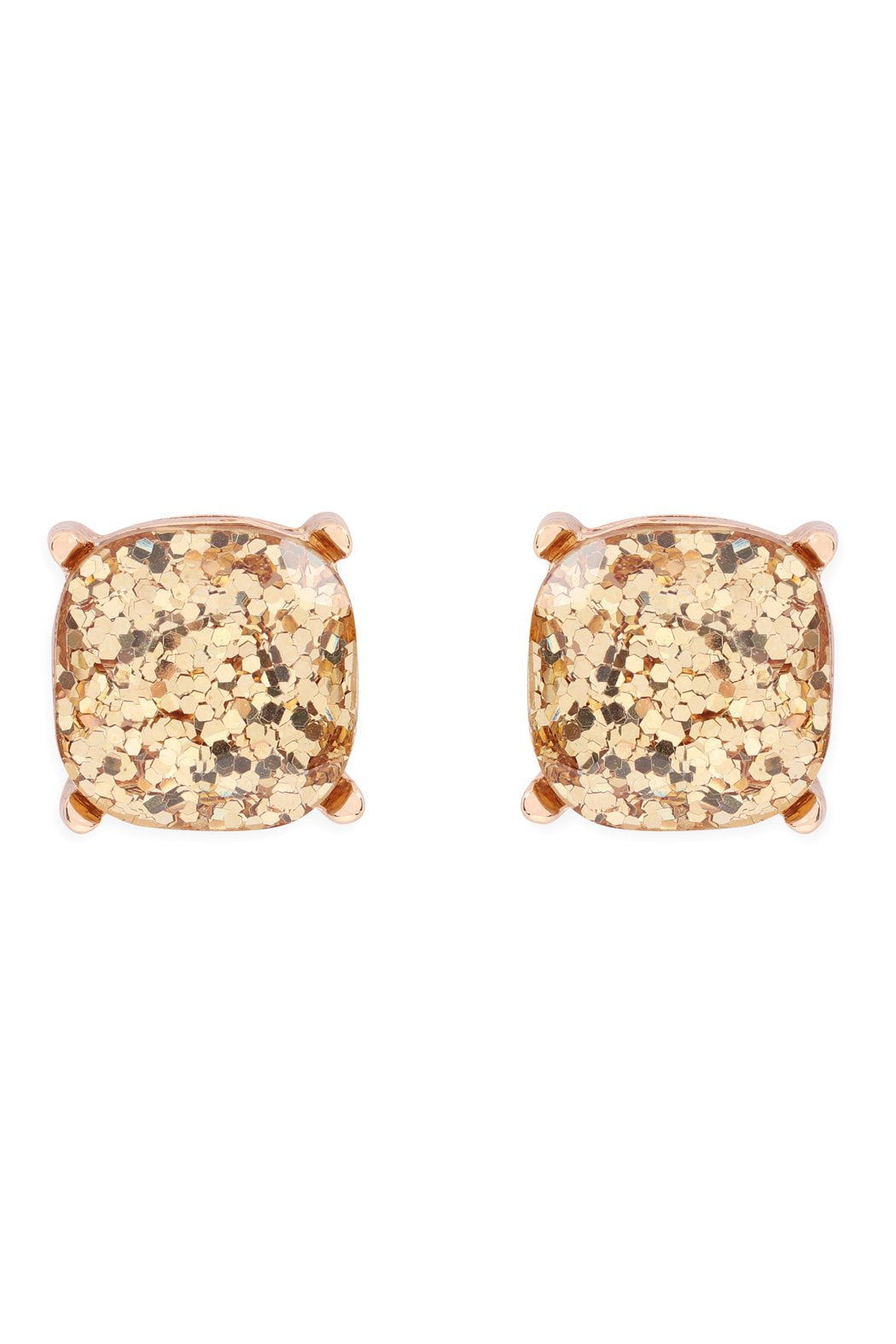 Glitter Epoxy Stud Earrings
