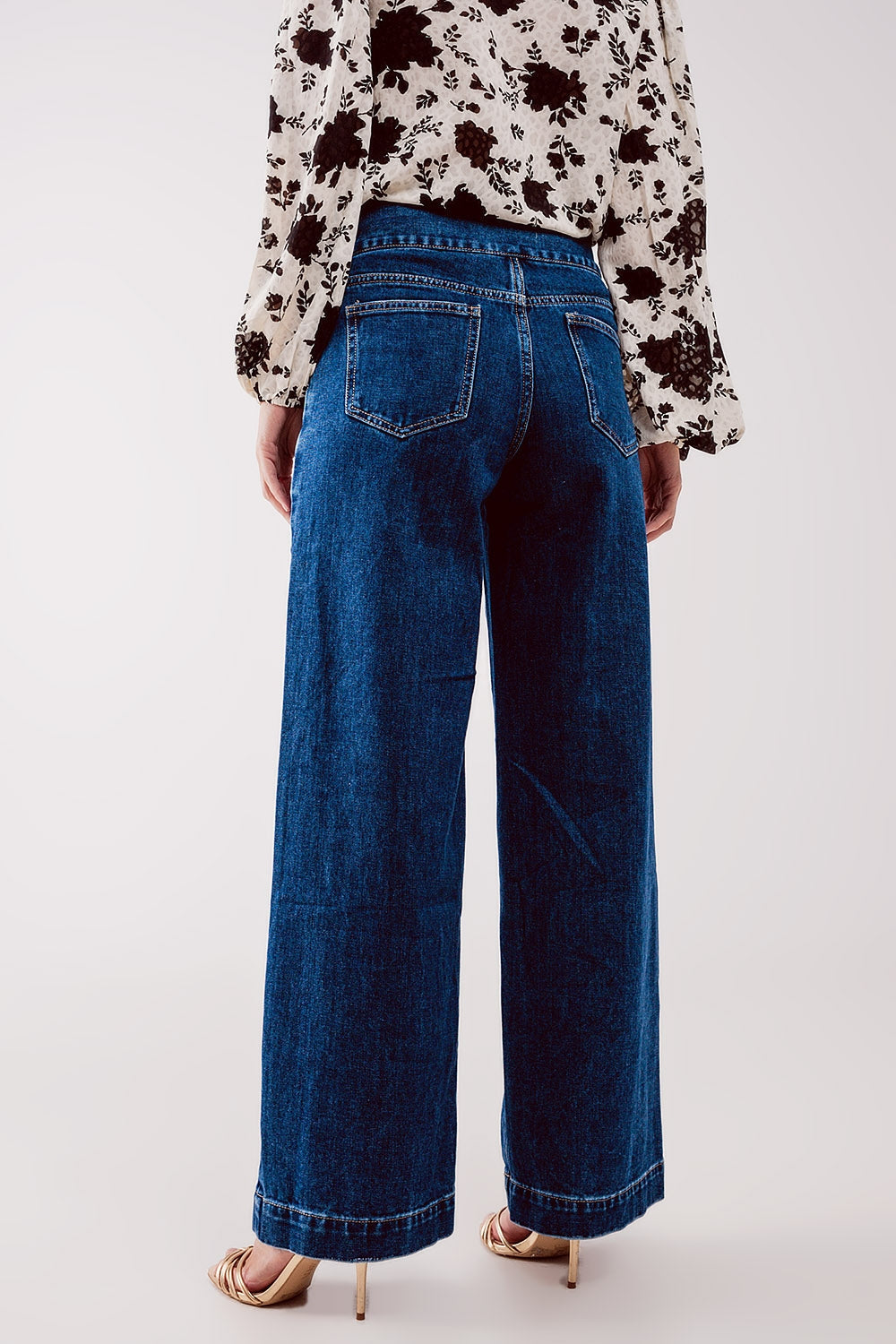 Button Front Denim