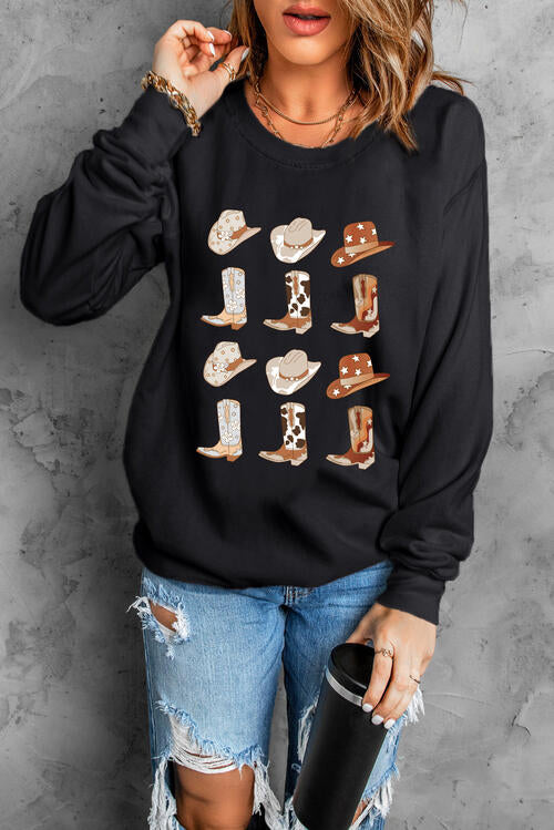 Cowboy Hat Sweatshirt