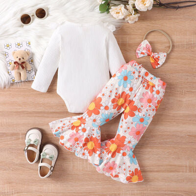 Lace Pants Set