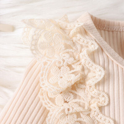 Lace Pants Set