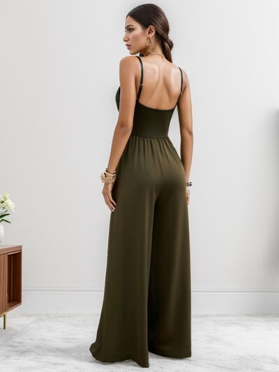 Black Wide Leg Jumpsuit