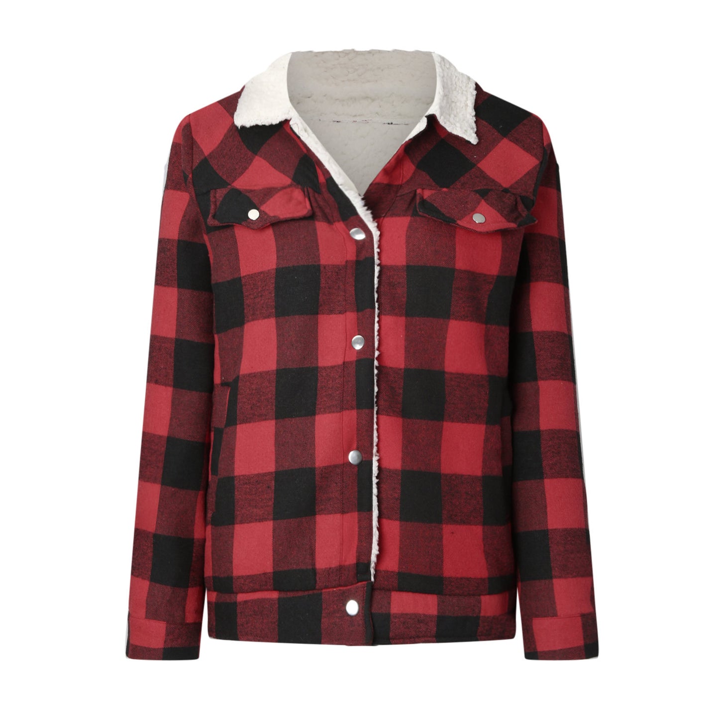Flannel and Fur Jacket