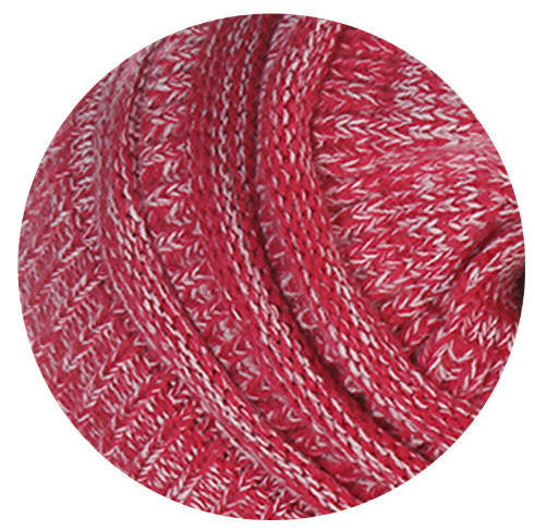 Fleece-Lined Knit Beanie with Pom