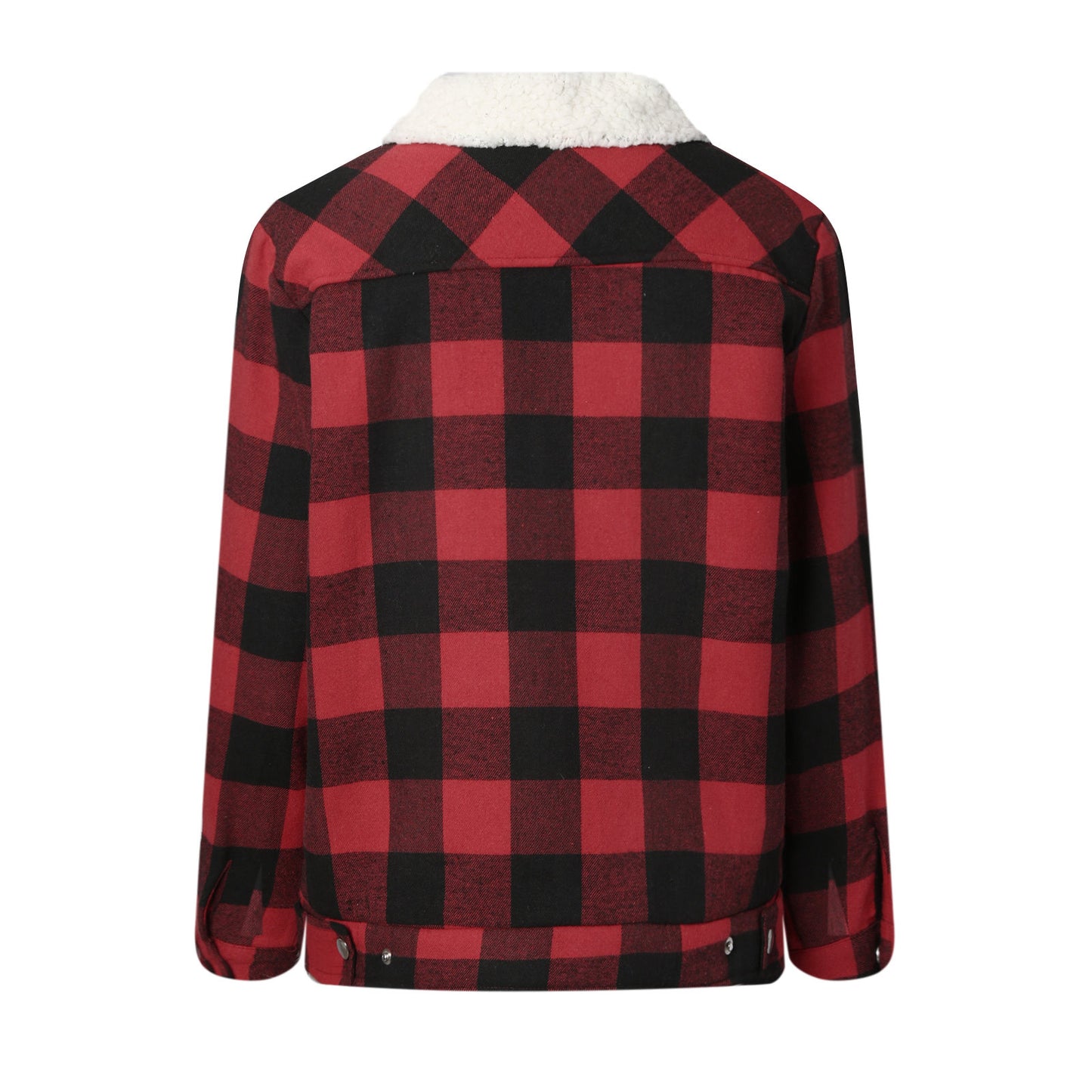 Flannel and Fur Jacket
