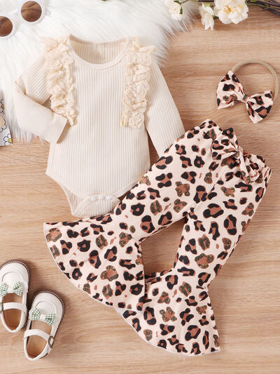 Lace Pants Set
