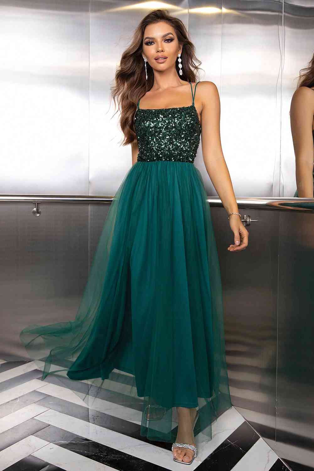 Lace-Up Dress