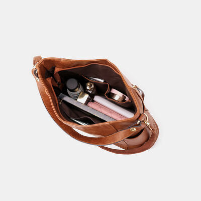Vegan Leather Tote Bag