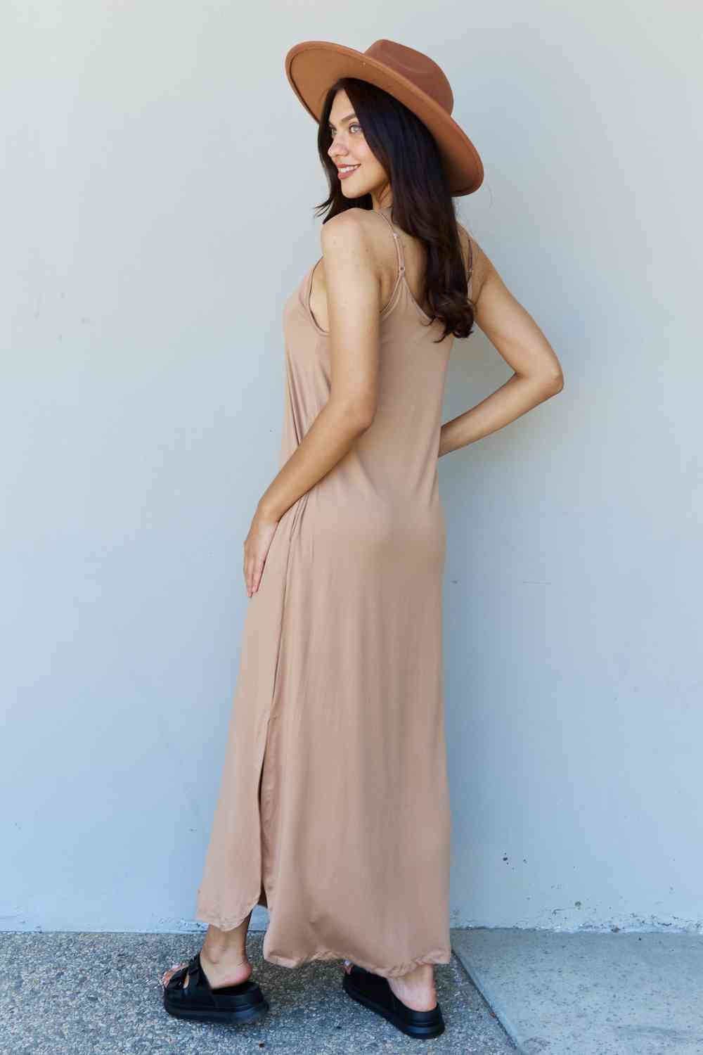 Cami Side Slit Maxi Dress