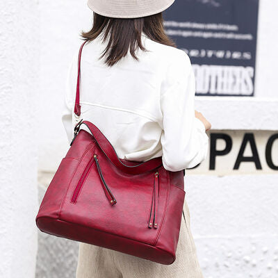 Vegan Leather Tote Bag