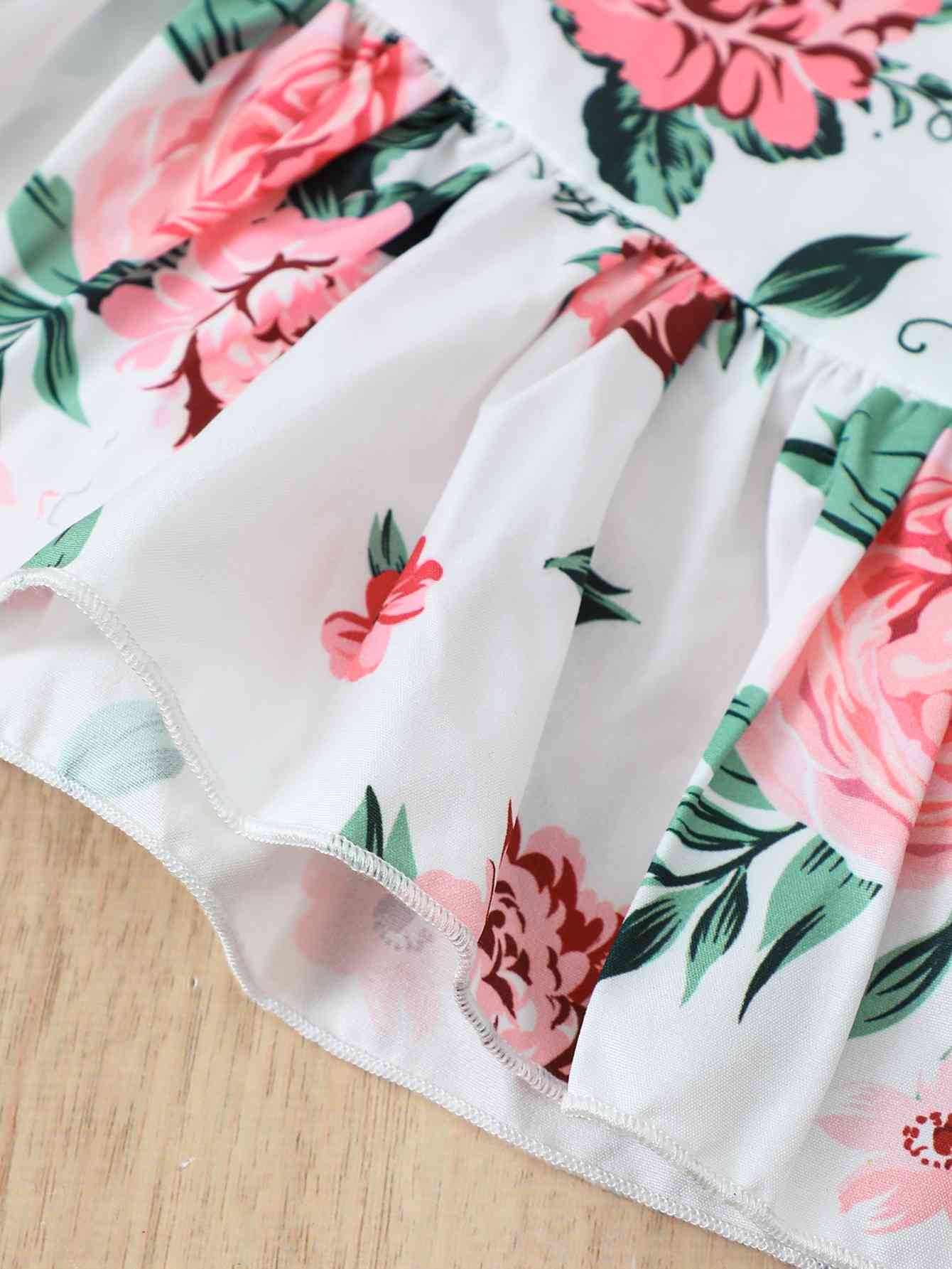 Floral Flare Leg Jumpsuit
