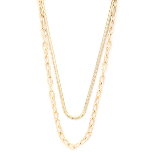 Snake Layered Necklace