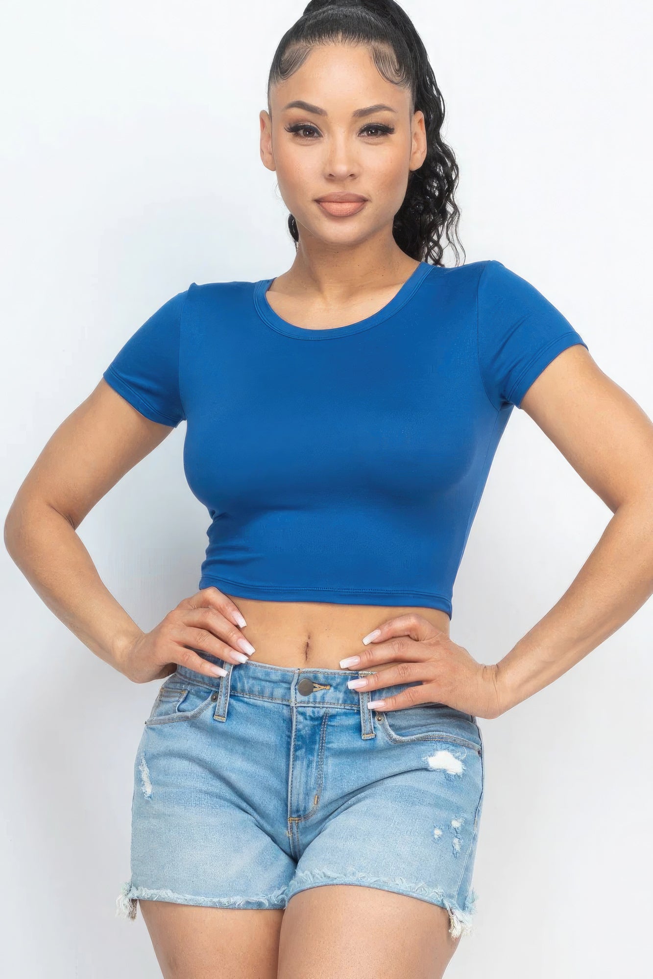 Blue Haze Crop Top