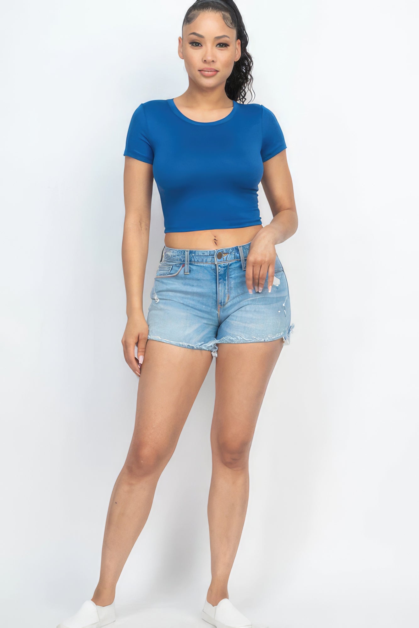 Blue Haze Crop Top