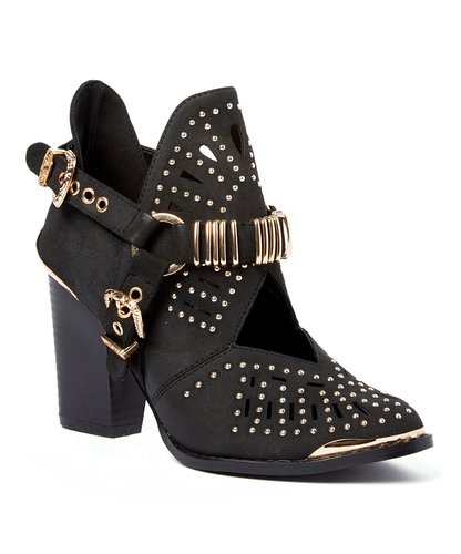 Gold Embellished Boots
