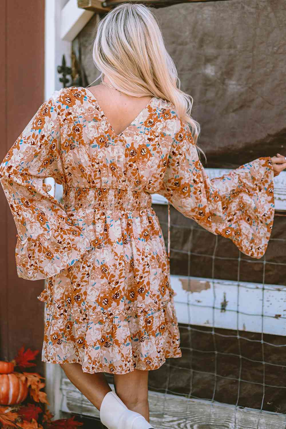 Floral Smocked Dress