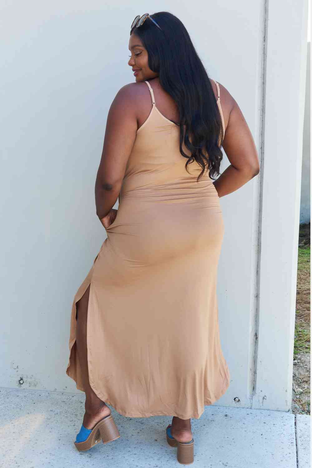 Cami Side Slit Maxi Dress