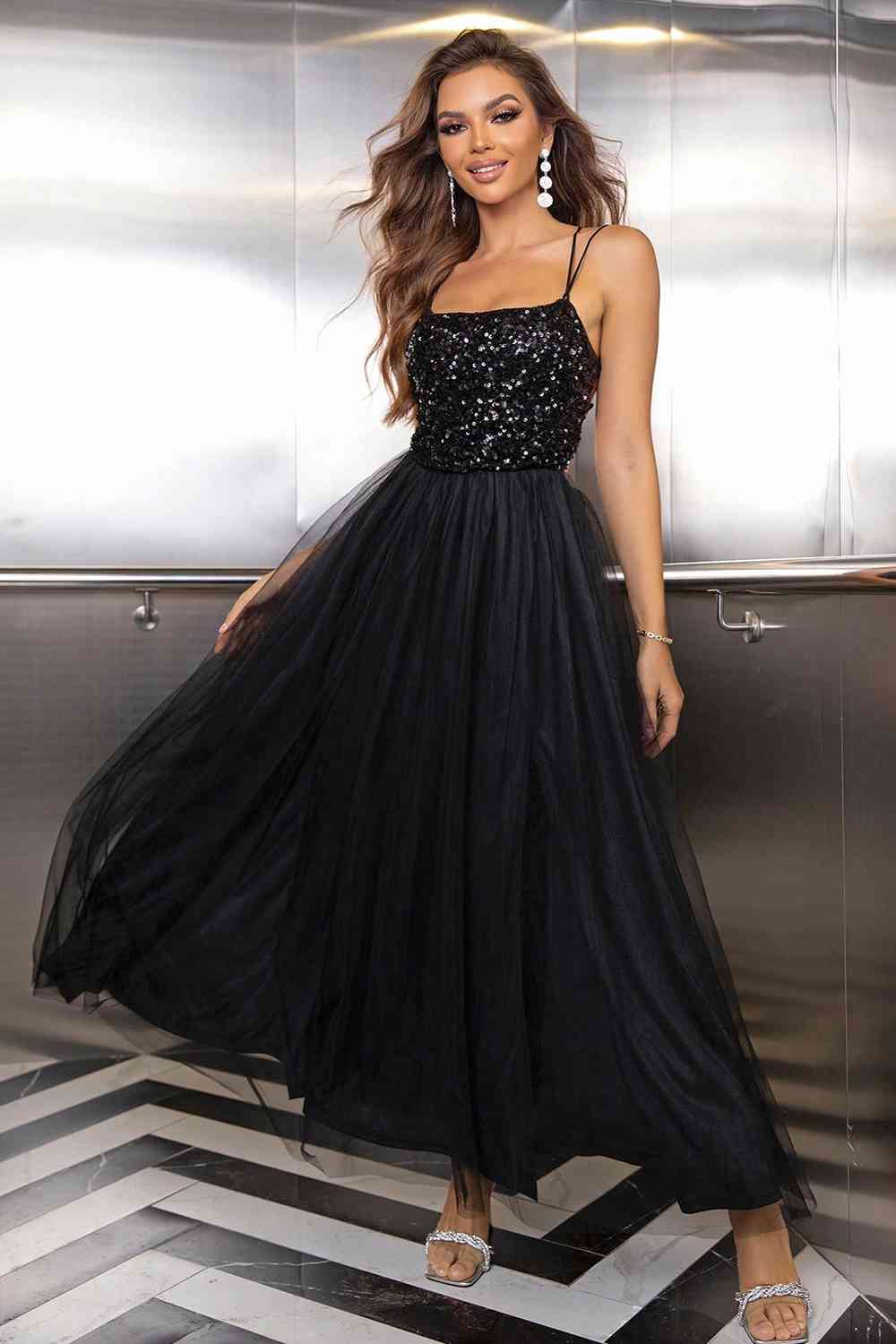 Lace-Up Dress